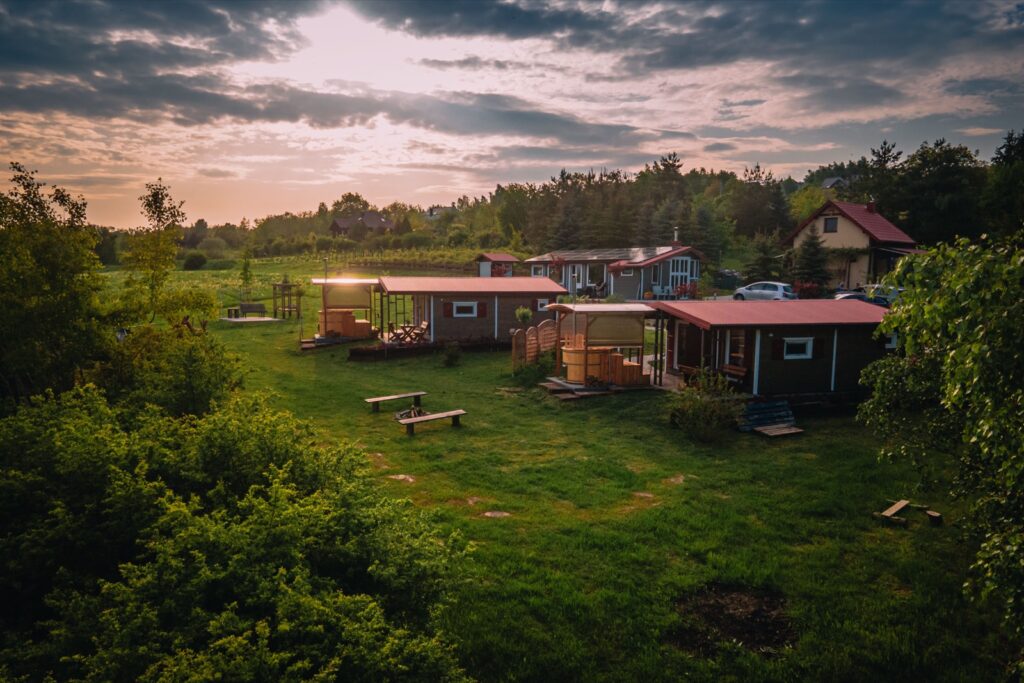 Domek Słowik oraz Domek Dwa Wróble